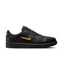 Jordan 1 Low Method of Make Black Metallic Gold (Women's)
