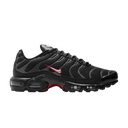 Nike Air Max Plus Black University Red Metallic Silver