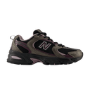 New Balance 530 Black Metallic Plum Brown